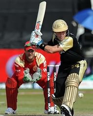 Morne Van Wyk during his 43* against RCB